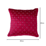 VAA Embossed Diamond Cushion Cover - Set Of 3 - Image 5
