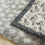 VAA Premium Dohar Double Bed 100% Cotton - Green Leaf Whisper - Image 5