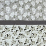 VAA Premium Dohar Double Bed 100% Cotton - Green Leaf Whisper - Image 3