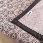 VAA Premium Dohar Double Bed 100% Cotton - Grey Vintage Mandala - Image 5