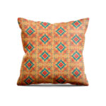 VAA Satin Digital Print Cushion Cover | Sunburst Tribal - Set Of 5 - Image 6
