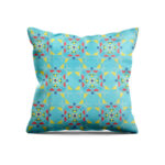 VAA Satin Digital Print Cushion Cover | Sunburst Tribal - Set Of 5 - Image 5