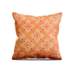 VAA Satin Digital Print Cushion Cover | Sunburst Tribal - Set Of 5 - Image 4