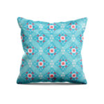 VAA Satin Digital Print Cushion Cover | Sunburst Tribal - Set Of 5 - Image 3