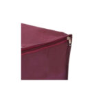 VAA Saree Covers/Storage Bags Transparent Window with Zip - Maroon - Image 4