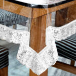 VAA Transparent 4 Seater Dining Table Cover - Pack of 1 - Image 7
