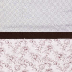 VAA Premium Dohar Double Bed 100% Cotton - Vintage Rose Floral - Image 4