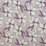 VAA Premium Dohar Double Bed 100% Cotton - Purple Blossom - Image 6