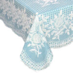 VAA Vinyl Blossom 6 Seater Table Cover - Pack of 1 - Image 2