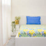 VAA Bedsheet for Single Bed 100% Cotton with 1 Pillow Covers - Image 4